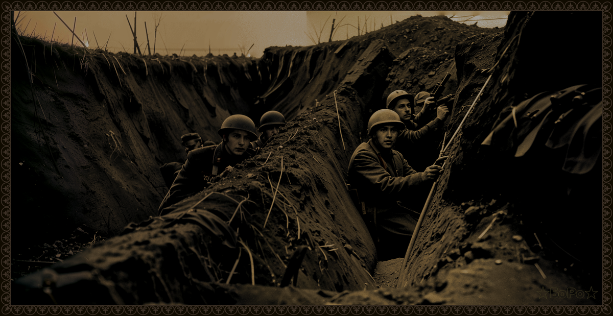 Только сильные духом люди могли с гордостью выполнять приказ – «Ни шагу назад!»