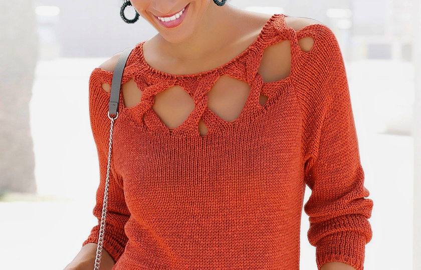 Летние кофточки со схемами вязания