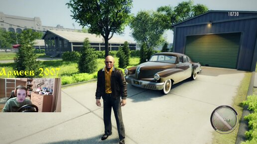 Гоняем на руле в Mafia 2!