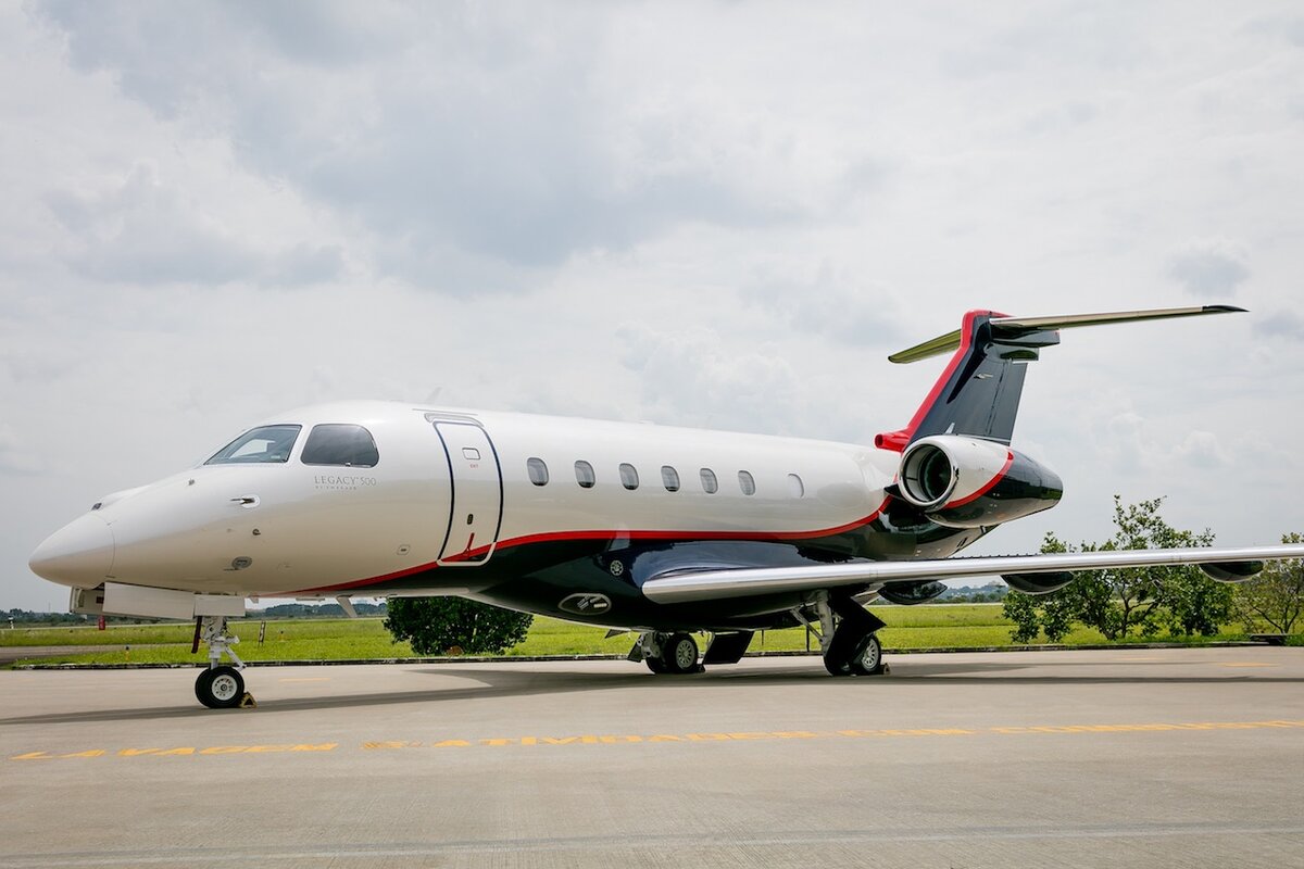 Embraer Legacy 500. Фото с сайта https://chartertech.ru/