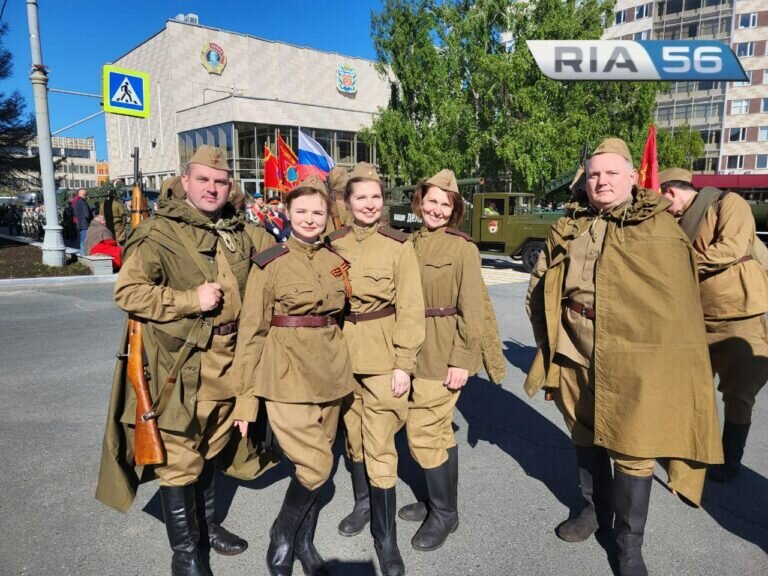    Парад Победы в Оренбурге. Как это было – фоторепортаж РИА56 Белов Михаил Александрович