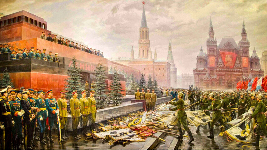 Михаил Хмелько. Триумф победившей Родины (1949 г.) / Третьяковская галерея