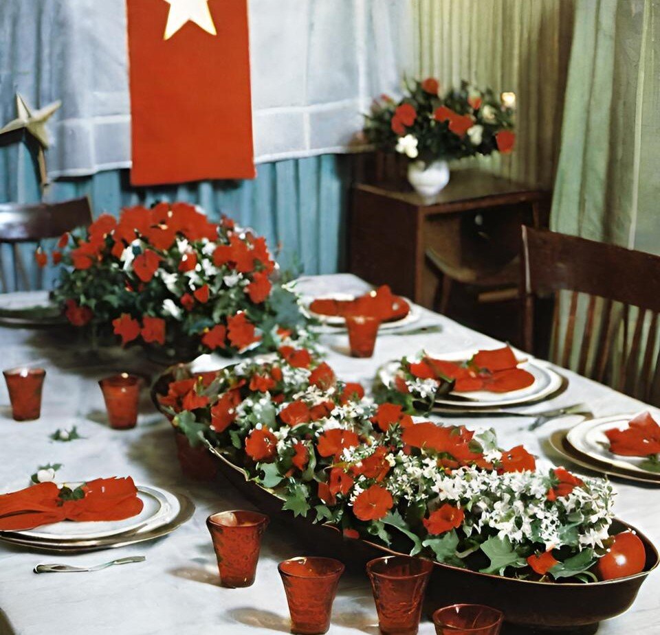 Праздничный стол 9 мая