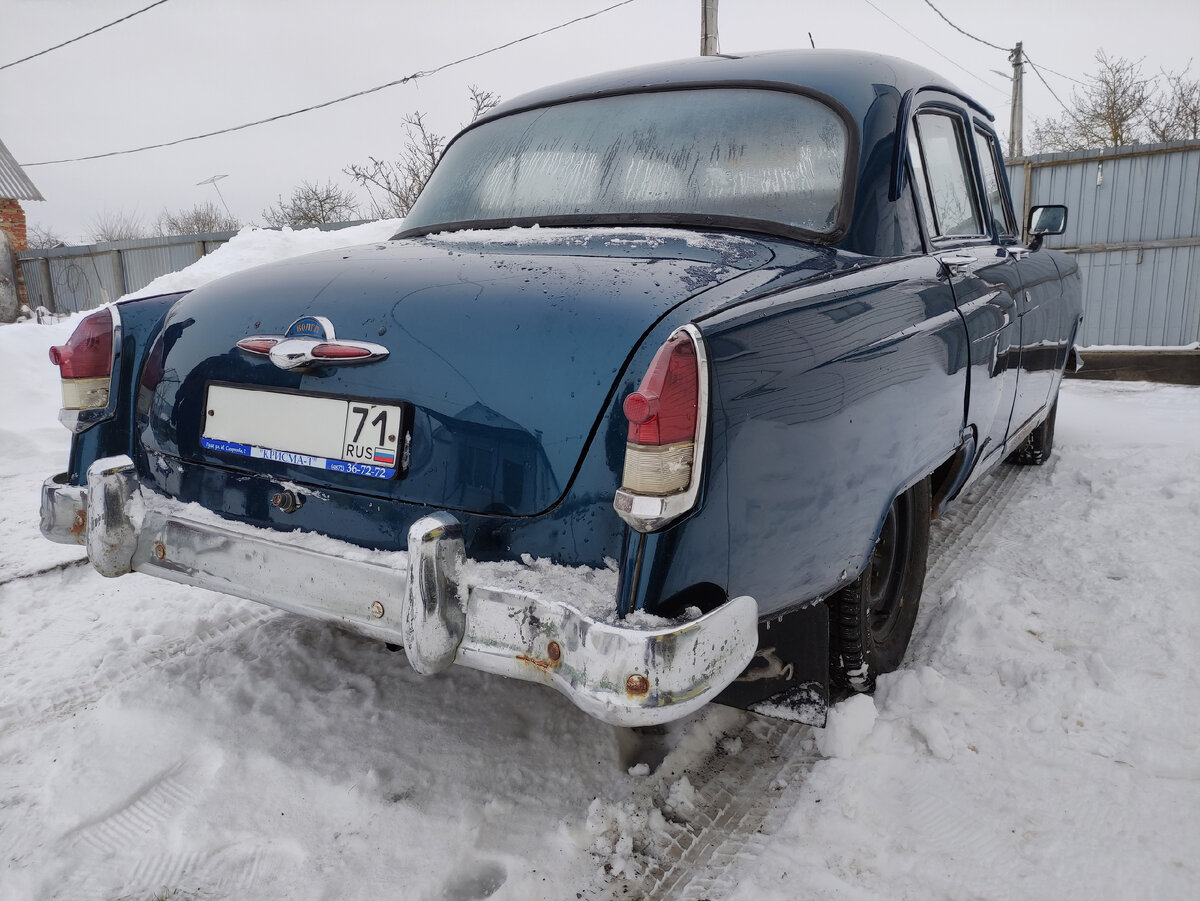 Дед хранил её в гараже, 