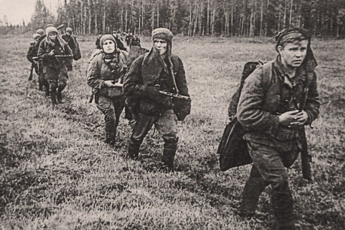    Поход белорусских партизан, в рядах которых воевал и наш земляк Фёдор Аношин