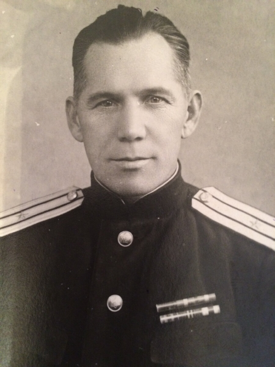 После войны начальник штаба РОВД Ленинского района г Самары. Майор Луговой Н.А.