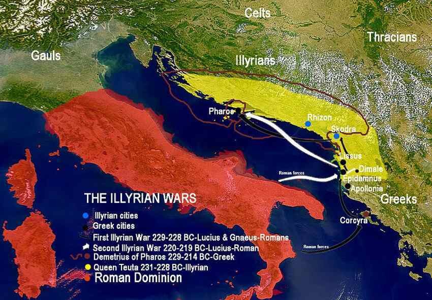 The Illiryans wars