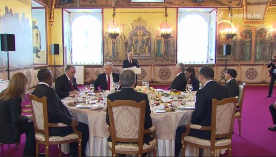    Торжественный прием в Кремле. Источник: t.me/news_kremlin