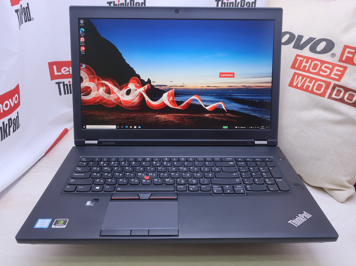 Внешний вид Lenovo ThinkPad P70