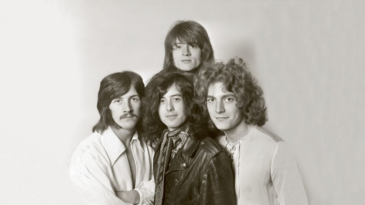 Led Zeppelin Лондон 1968 год. 