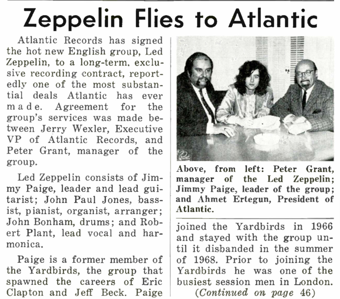 30 Ноября 1968 года, выпуск газеты Record World