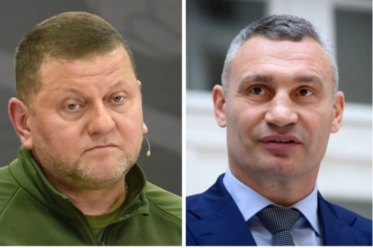    Валерий Залужный и Виталий Кличко.