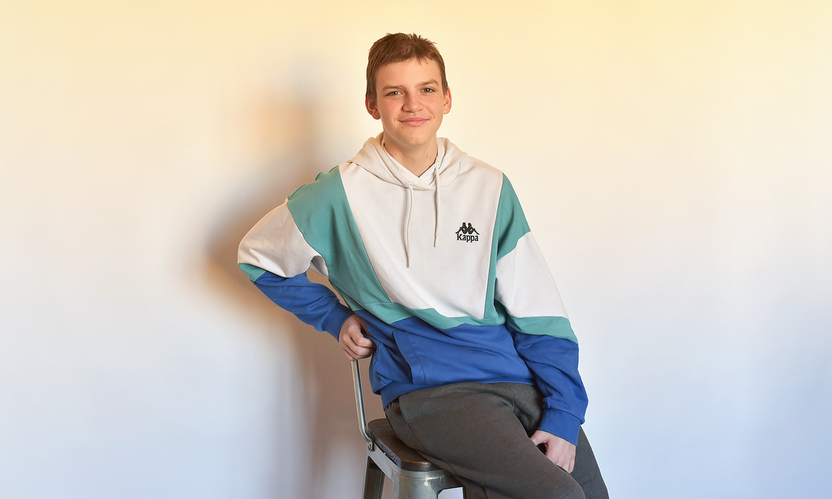 Андрей смог полностью восстановиться после менингита и трепанации черепа