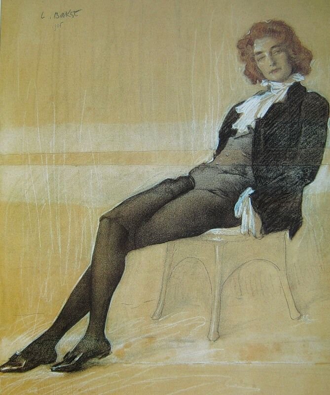 Портрет Зинаиды Гиппиус