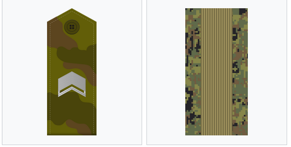 Погон старшины в 90ые и в нынешнее время 