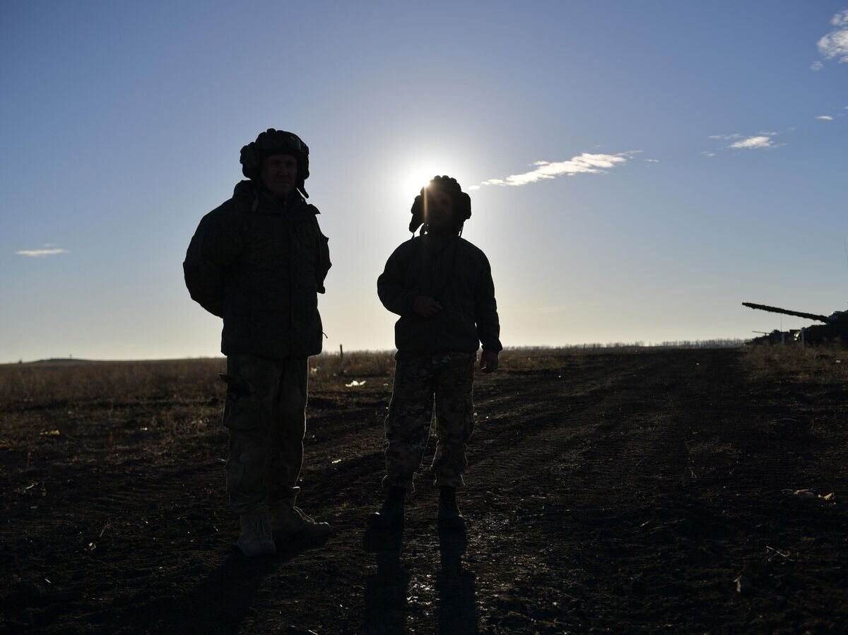    Российские военнослужащие в зоне проведения спецоперации© РИА Новости / Павел Лисицын