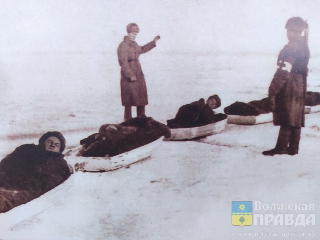 Эвакуация раненых через Волгу зимой 1942-1943 годов📷    Как сражались медсанбаты: волжане вспоминают героев-медиков
