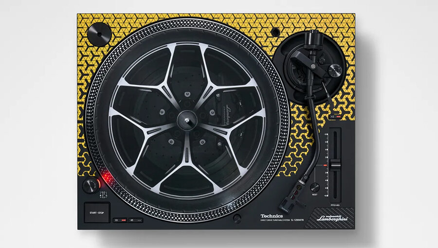 Аппарат выйдет в культовых цветах Lamborghini: Arancio Apodis, Verde Shock и Giallo Athon (Источник: Technics)