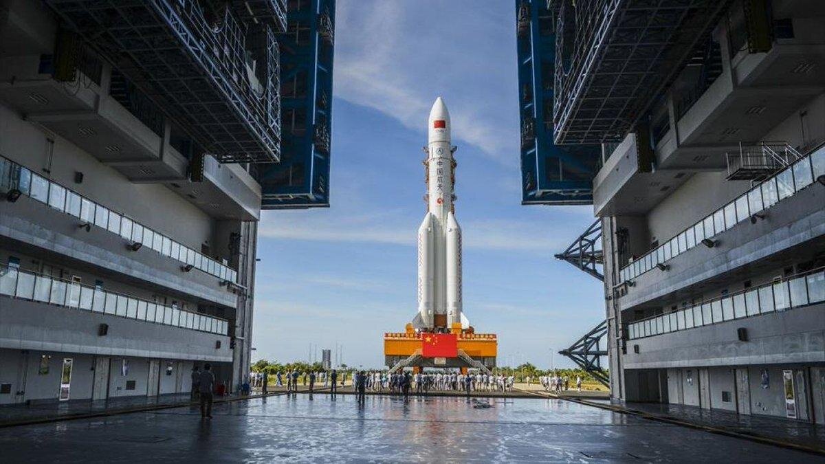 Китайская ракета-носитель «Чанчжэн-5». Фото взято из открытого доступа в Интернете