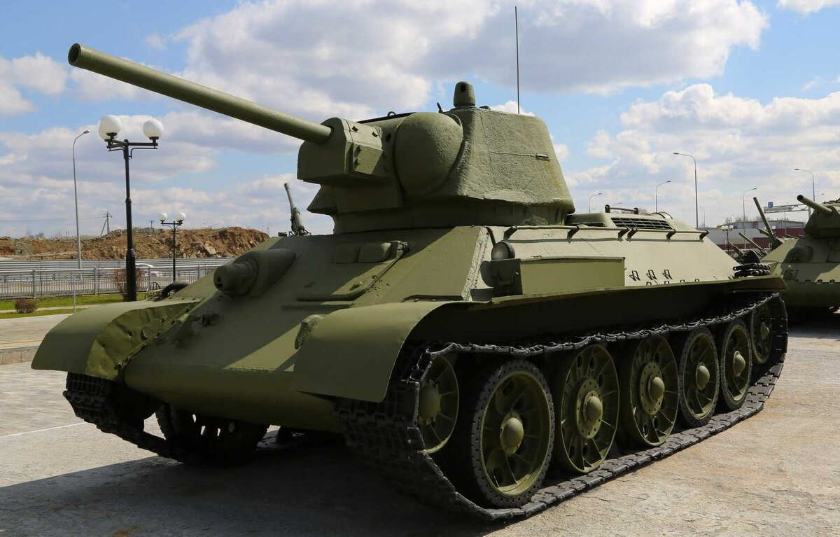 Легендарный танк Т-34