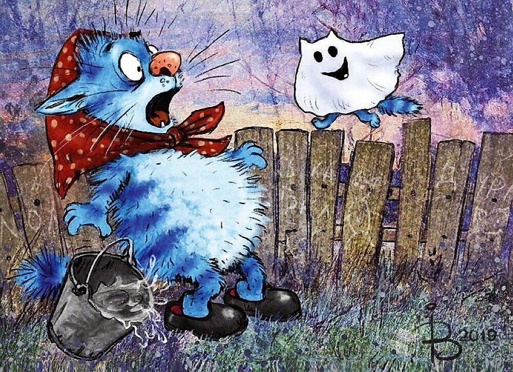 очаровательные коты Рины Зенюк