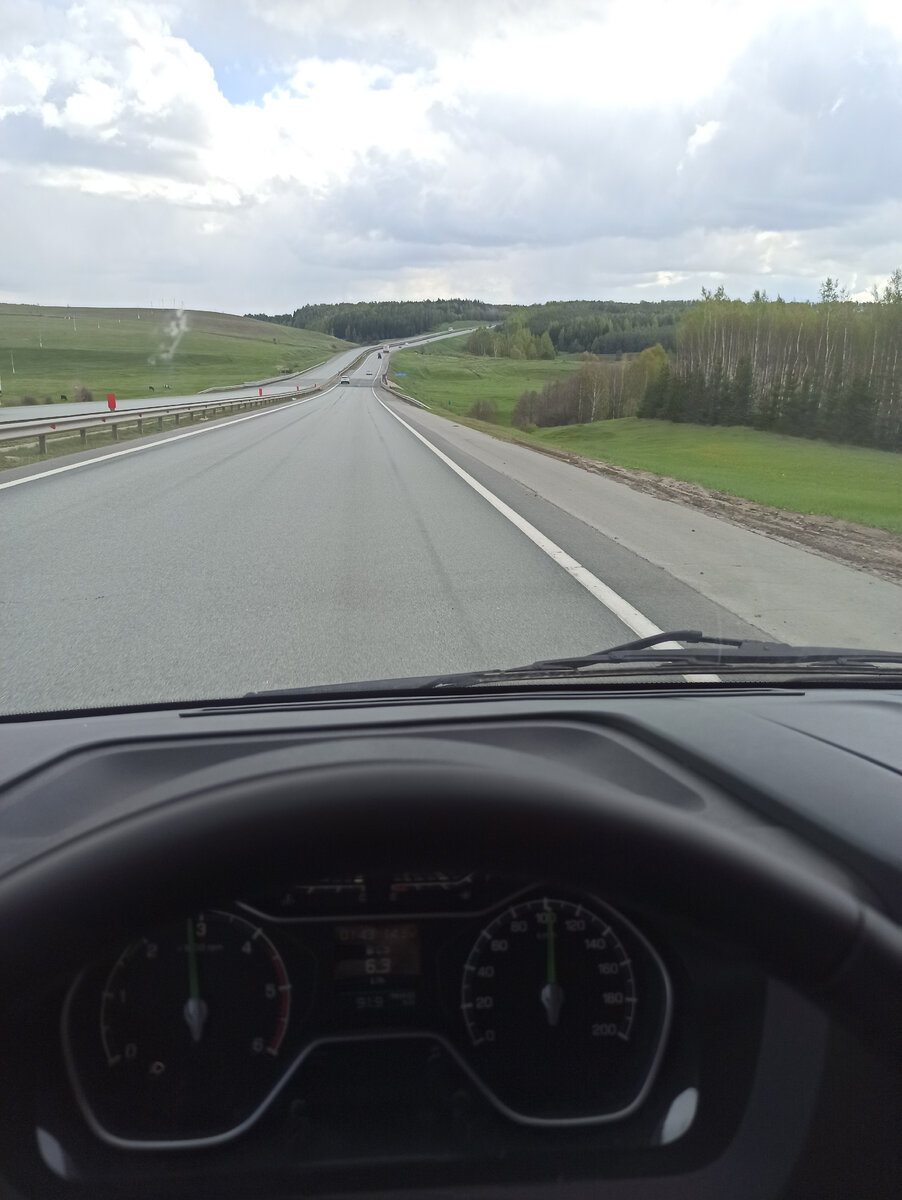 Постоянные спуски и подъёмы еще круче чем на м12