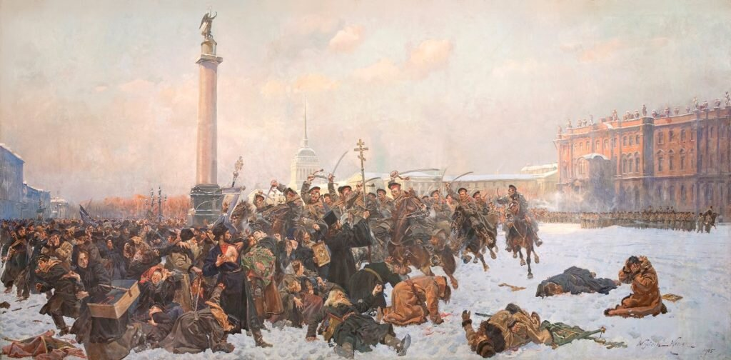 «Кровавое воскресенье». В. Коссак