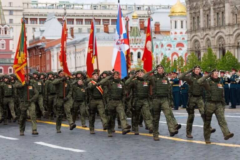 Участники СВО на Параде Победы в Москве