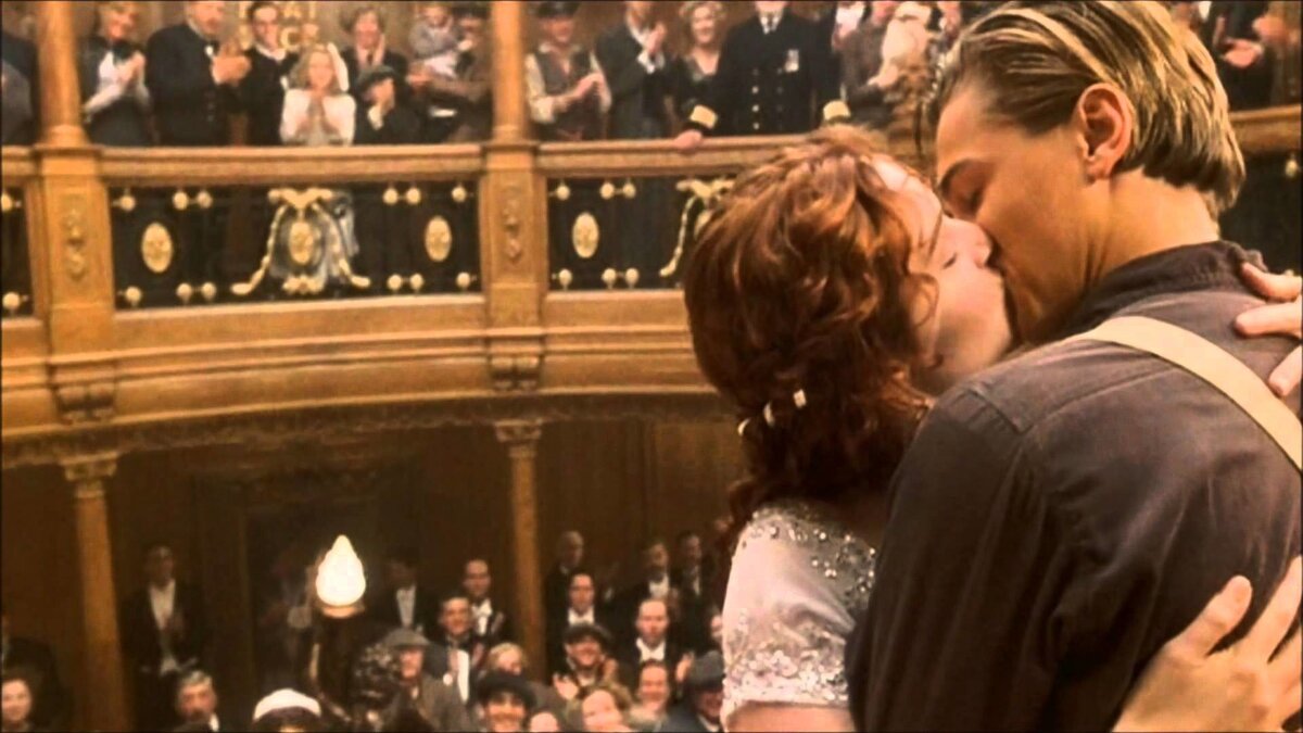 Кадры из фильма "Титаник"