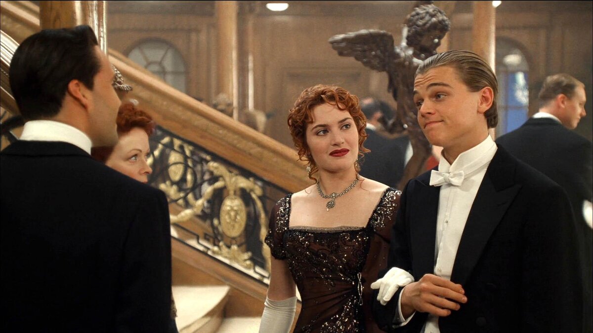 Кадры из фильма "Титаник"