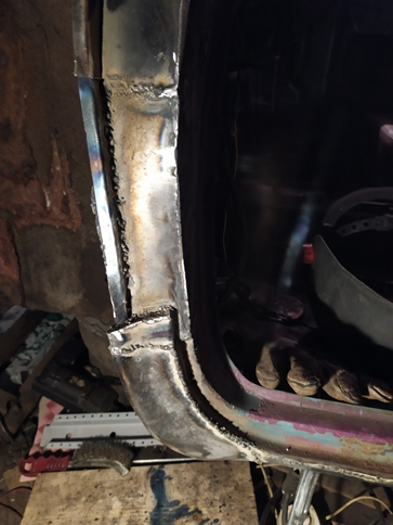 Вварил пластину и ремвставку