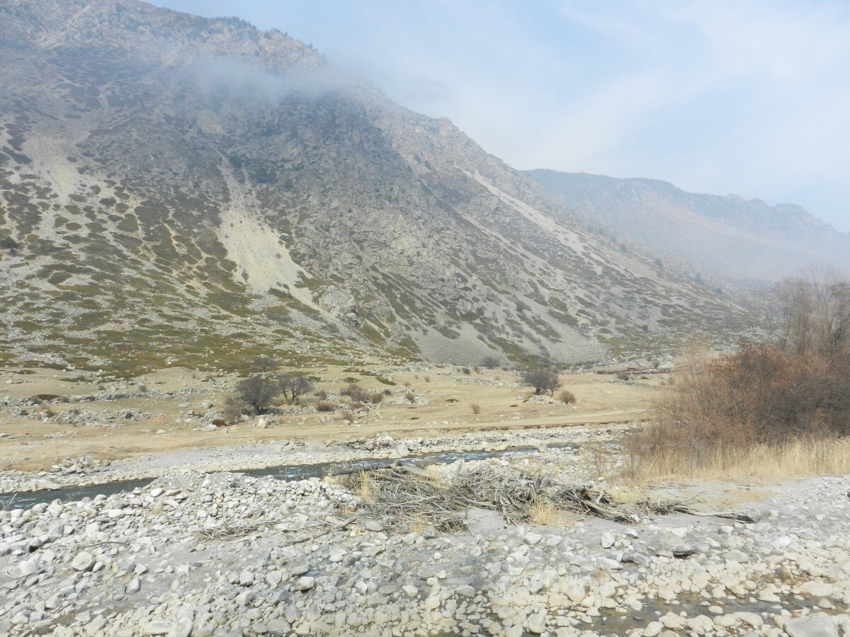 Въезд в ущелье