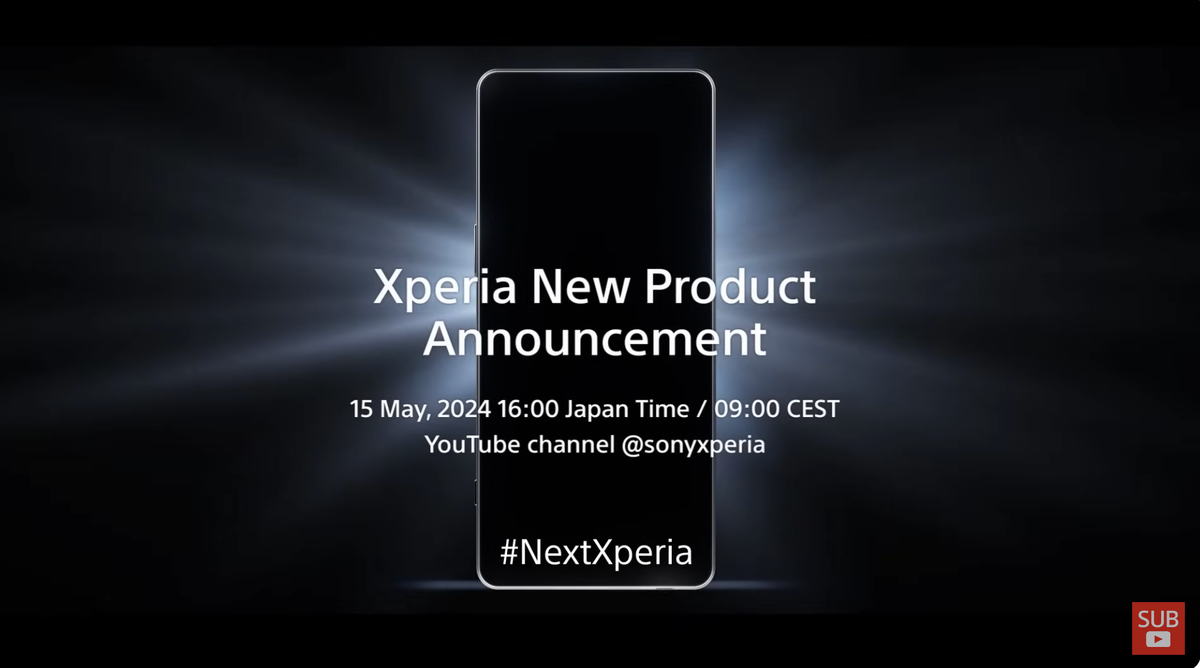 Sony готовит презентацию новых продуктов Xperia