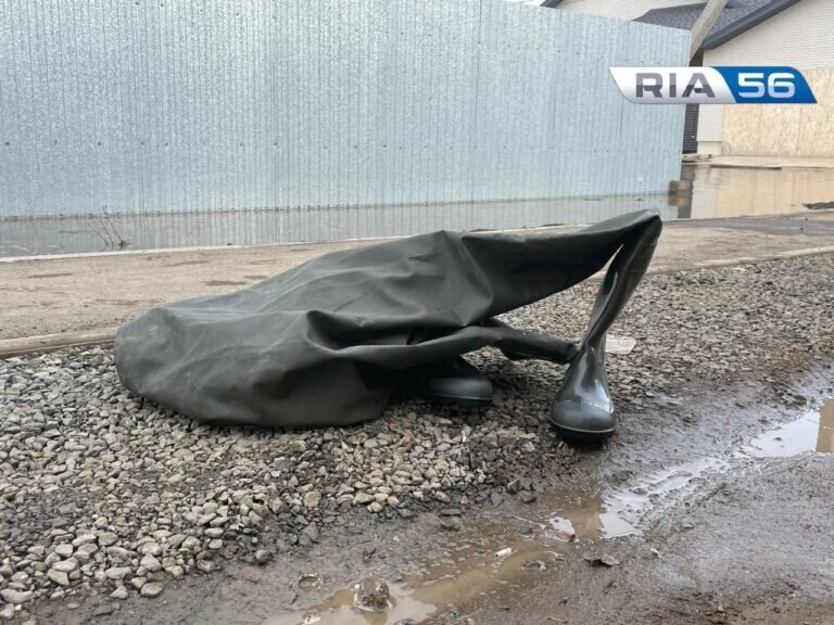    В Оренбургской области продолжают устранять последствия паводка Кристина Просвиркина