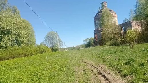 Заброшенная Церковь Димитрия Солунского в Шимоново