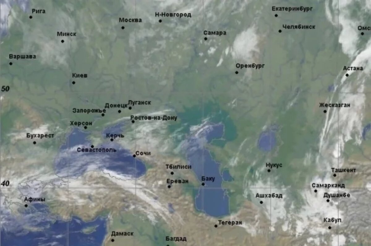    В южной части Кубани из-за фронтальной системы ожидаются дожди