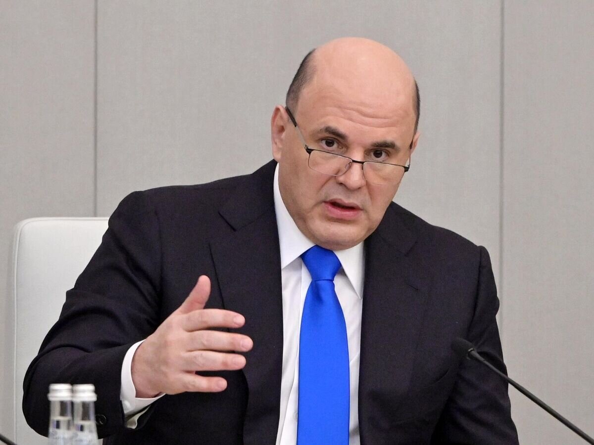   Председатель правительства РФ Михаил Мишустин отвечает на вопросы депутатов после выступления с ежегодным отчетом правительства перед Госдумой© РИА Новости / Александр Астафьев