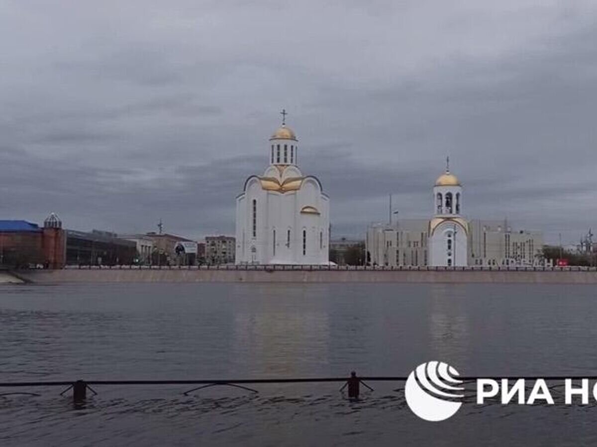    Река Тобол в районе Кургана© РИА Новости