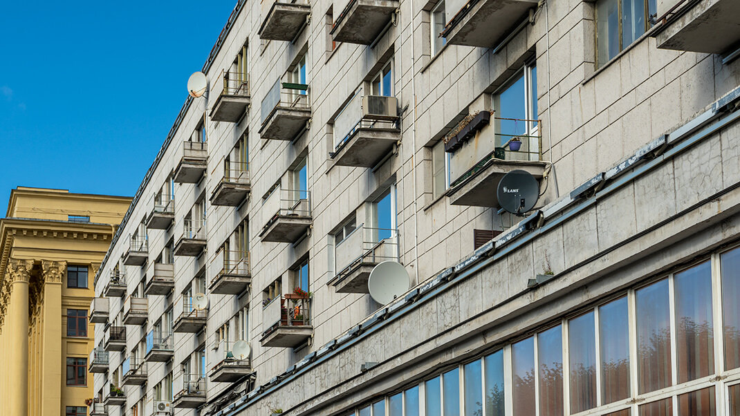 Здание относится к памятникам архитектуры конструктивизма