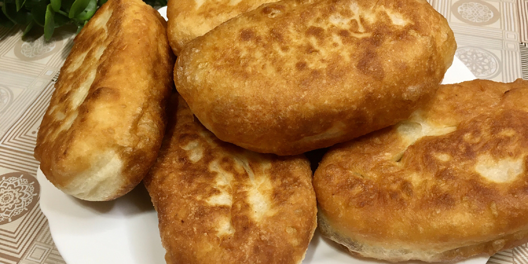 Пышные пирожки на жидком тесте!