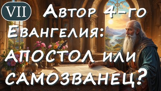 Апостол или самозванец – кем был автор Евангелия от Иоанна? [Авторство Евангелия от Иоанна, 7 из 27]