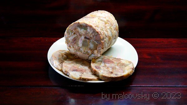 Сальтисон из свиной рульки