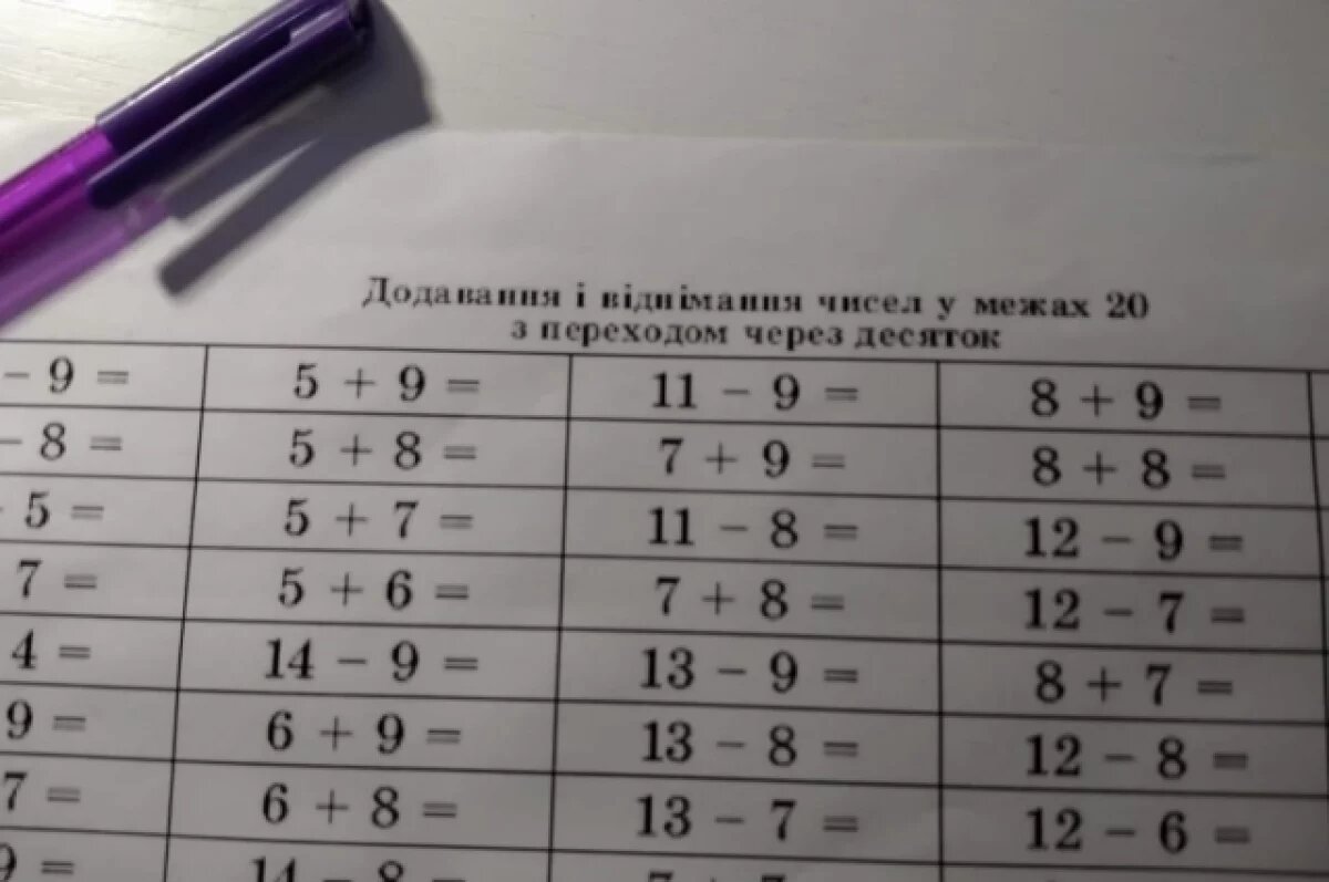    В Новосибирске ученикам гимназии раздали задания на украинском языке