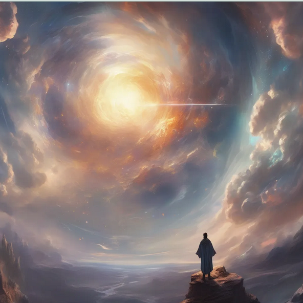 Явление в небе (генерация ботом AI Image Generator)