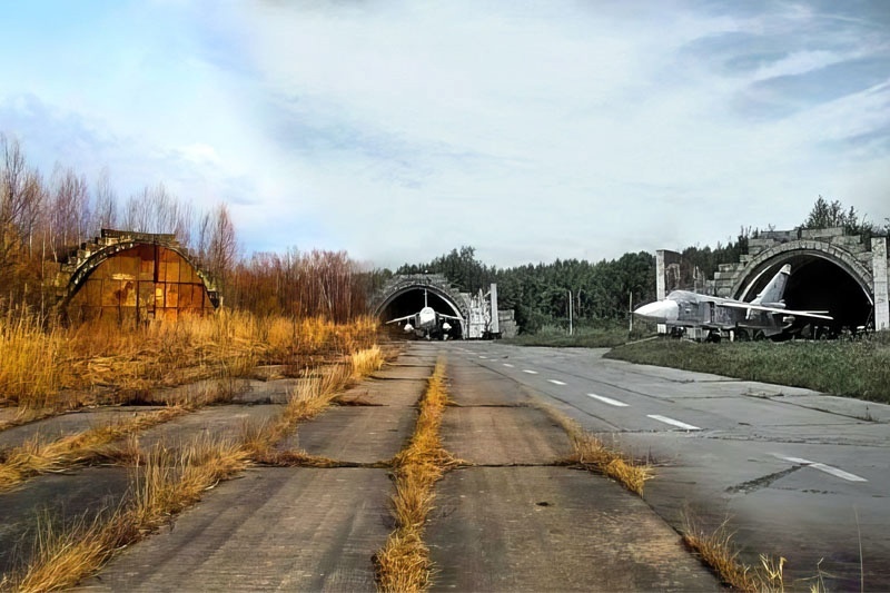 Заброшенный военный аэродром "Переяславка" в 40 км от границы с Китаем