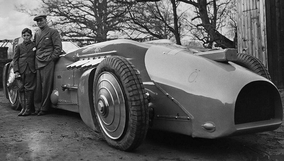 История успеха Blue Bird. Легендарные гоночные автомобили  Campbell-Railton-Rolls-Royce 1933-1935 годы | Блог альтернативная история |  Дзен