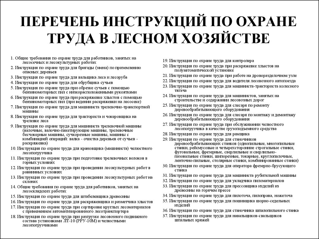 К примеру, Перечень может  выглядеть таким образом, но не забудьте утвердить документ