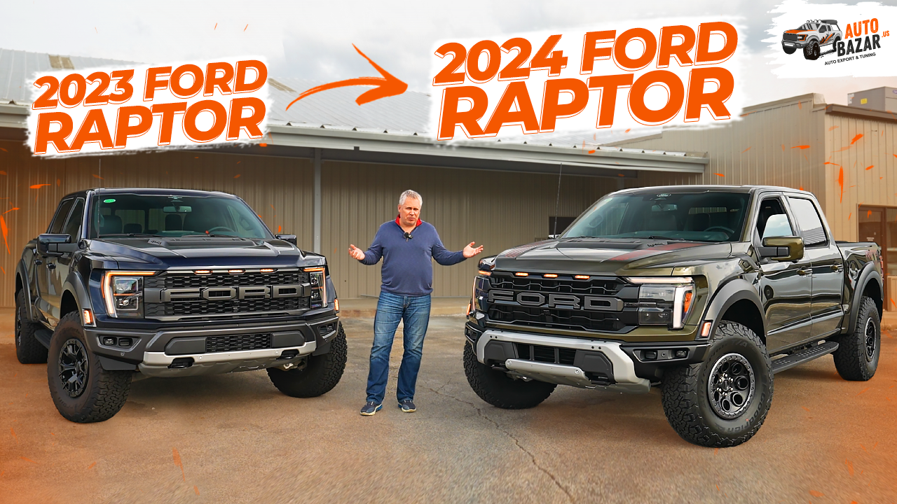 Что нового в FORD RAPTOR 2024? Обзор и сравнение с 2023 Ford F-150 Raptor |  Все изменения новинки | AutoBazar.US - Авто из США, тюнинг пикапов и  внедорожников | Дзен