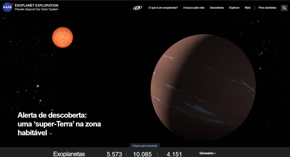 Exoplanets Exploration - сайт НАСА, посвященный открытиям экзопланет за пределами Солнечной системы