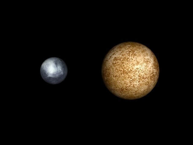 Плутон                                               и                                     Меркурий